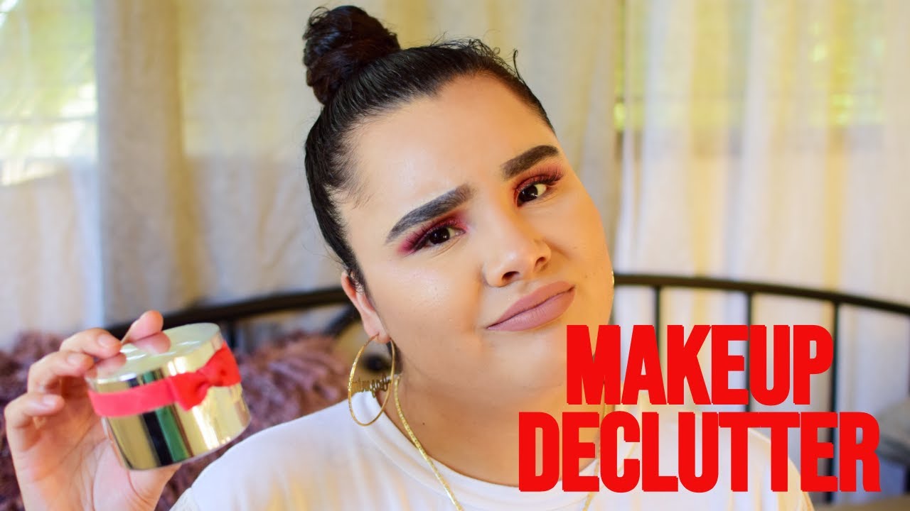 MAKEUP COLLECTION DECLUTTER 2019