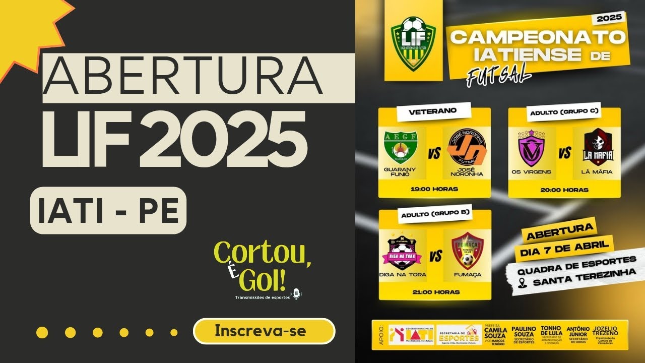 ABERTURA DA LIF 2025 | IATI - PE