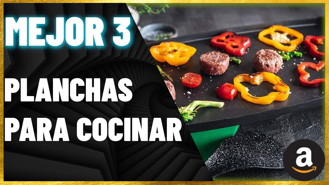 TOP 3 🥇 MEJOR PLANCHAS para cocinar ¦ Comparación de Amazon ✓