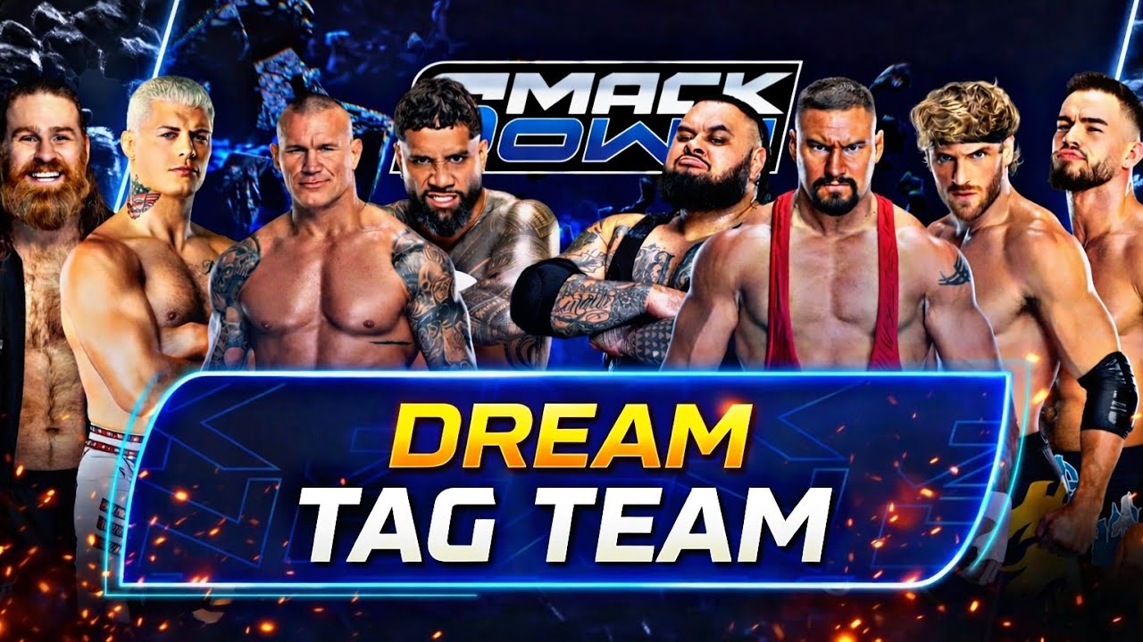WWE 2K25 DREAM TAG TEAM Clash! 😱 Epic SmackDown Battle! #wwe @AnilGaming1996 