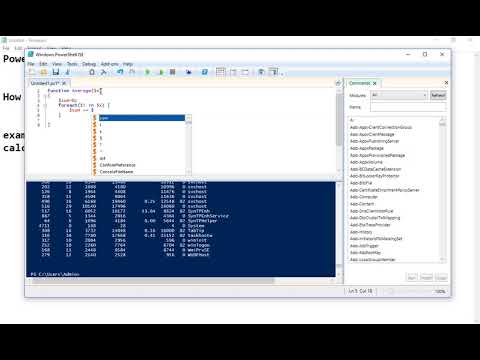 PowerShell Calculate Average