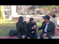 TOMANDO EL PULSO A NUESTRA GENTE EN LA PLAZA DE ARMAS DE SAN BERNARDO PREGUNTA QUE REDES OCUPAS MAS?