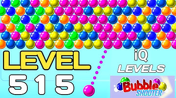 Bubble shooter game : All levels 515 | 🤣 | Android Gameplay Walkthrough | With Music 🎶