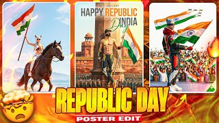 ✨  How To Edit Republic Day Special Gaming Poster 🤯 26 January special free fire Poster Edit ☠️ screenshot 5