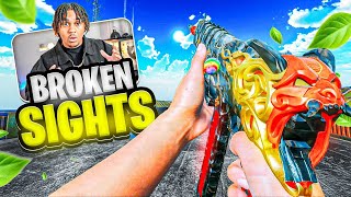 The New KOMPACT IRON SIGHTS is CHEATING on Rebirth Island Season 6