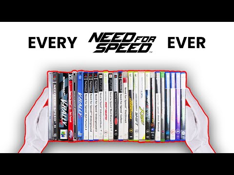 Unboxing Every Need for Speed + Gameplay | 2002-2023 Evolution
