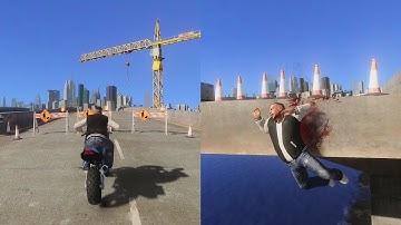 GTA 4 - Crazy Motorcycle Crashes Compilation part. 5 (Euphoria Physics/Crazy Ragdoll)
