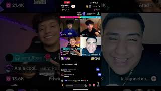 Dkaneee, Lalo, Edwin, &amp; Arad Tries Drawing Each Other On Live| TikTok Live