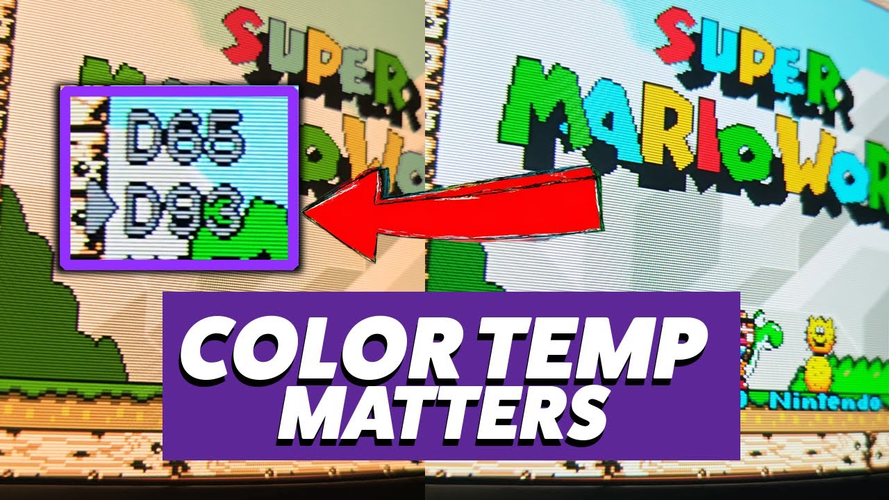 The "Yellow" Mistake Ruining Your Retro Games