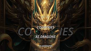Countries as Dragons! (Ai generated) #shorts #midjourney