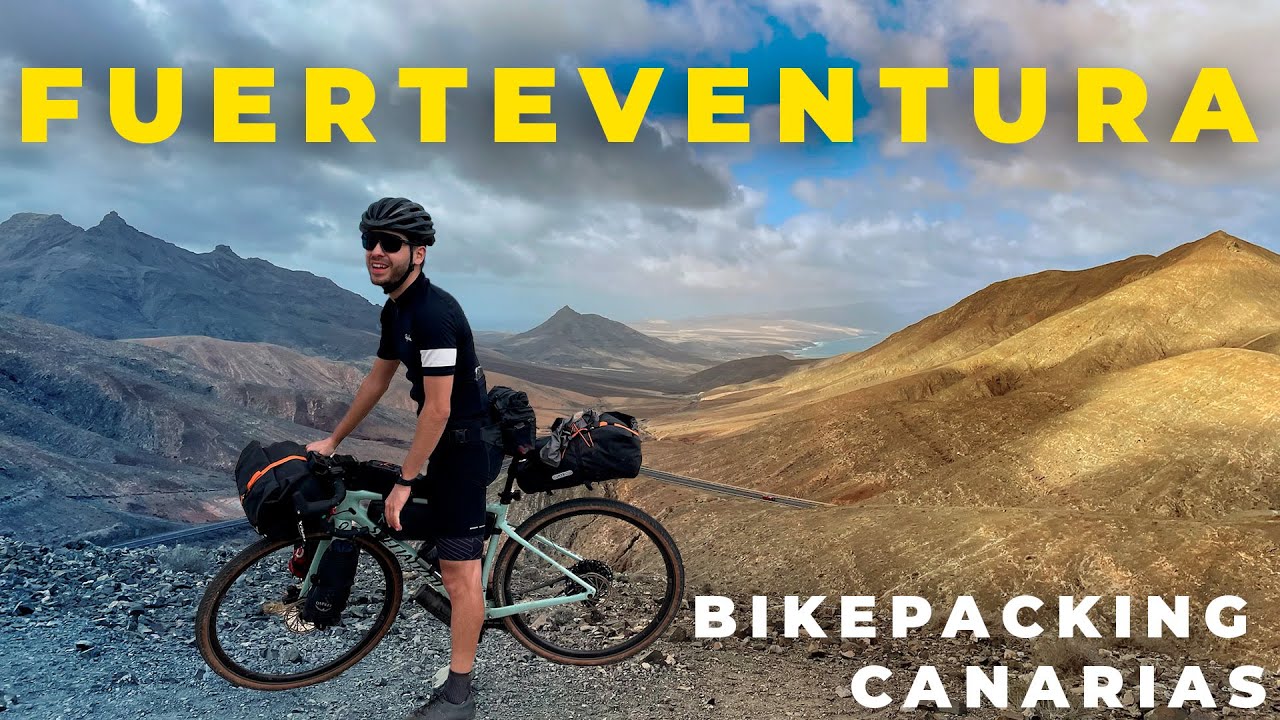 Recorriendo Fuerteventura en bici de gravel | Bikepacking por las Islas Canarias