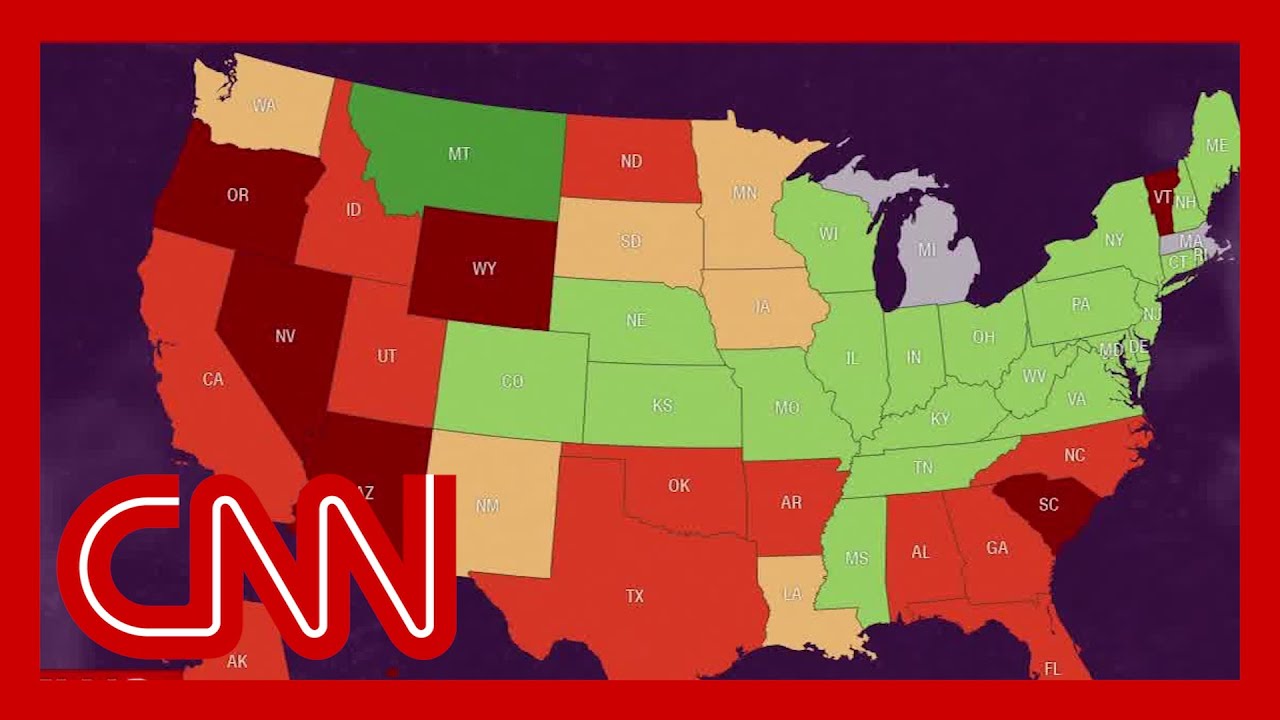 ⁣19 states see rise in Covid-19 cases amid reopening and protests