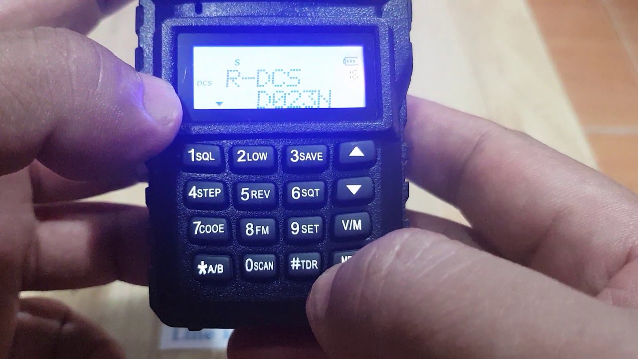 วิธีปิดโทน DCS (Digital Tone) Motorola gp388