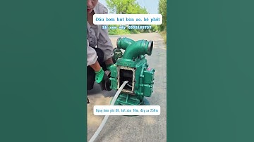 Đầu bơm hút bùn ao, bể bioga, phân lợn #xuhuong #maybomnuoc #farming #mayhutbun #hutbephot