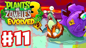 Plants vs. Zombies 3: Evolved - Gameplay Walkthrough Part 11 - Es-Garg-Ot Again!