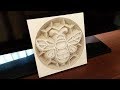 Bee on honeycombs - Scroll saw fretwork project Bee on honeycombs - Scroll saw fretwork project