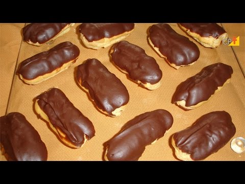 Receita de Carolinas e Bombas de Chocolate - Curso a Distância Básico de Confeitaria