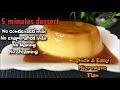 5 minutes easy Microwave Flan || Quick and easy Microwave Desserts