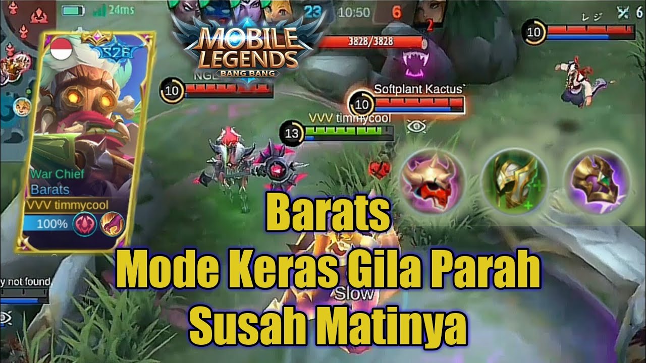 Mobile Legends Indonesia:Ternyata ini counter edith,akhirnya Barats makan enak!!!