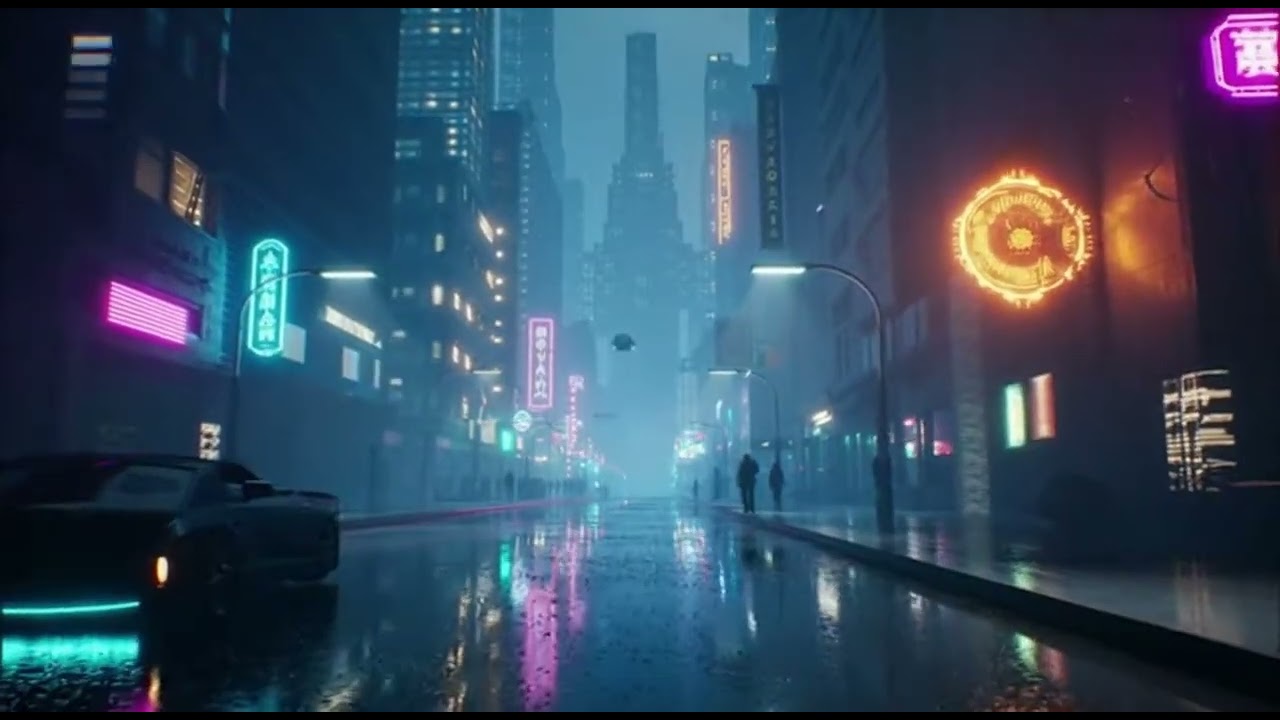 🌆Silent City — Futuristic Ambient for the Night