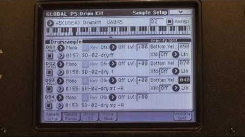 Korg M50- Drum Kits (part 2 of 2) - In The Studio With Korg