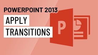 PowerPoint 2013: Applying Transitions screenshot 4
