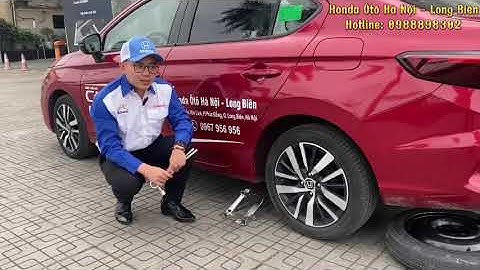 Hướng dẫn thay bánh dự phòng phía trước honda city năm 2024