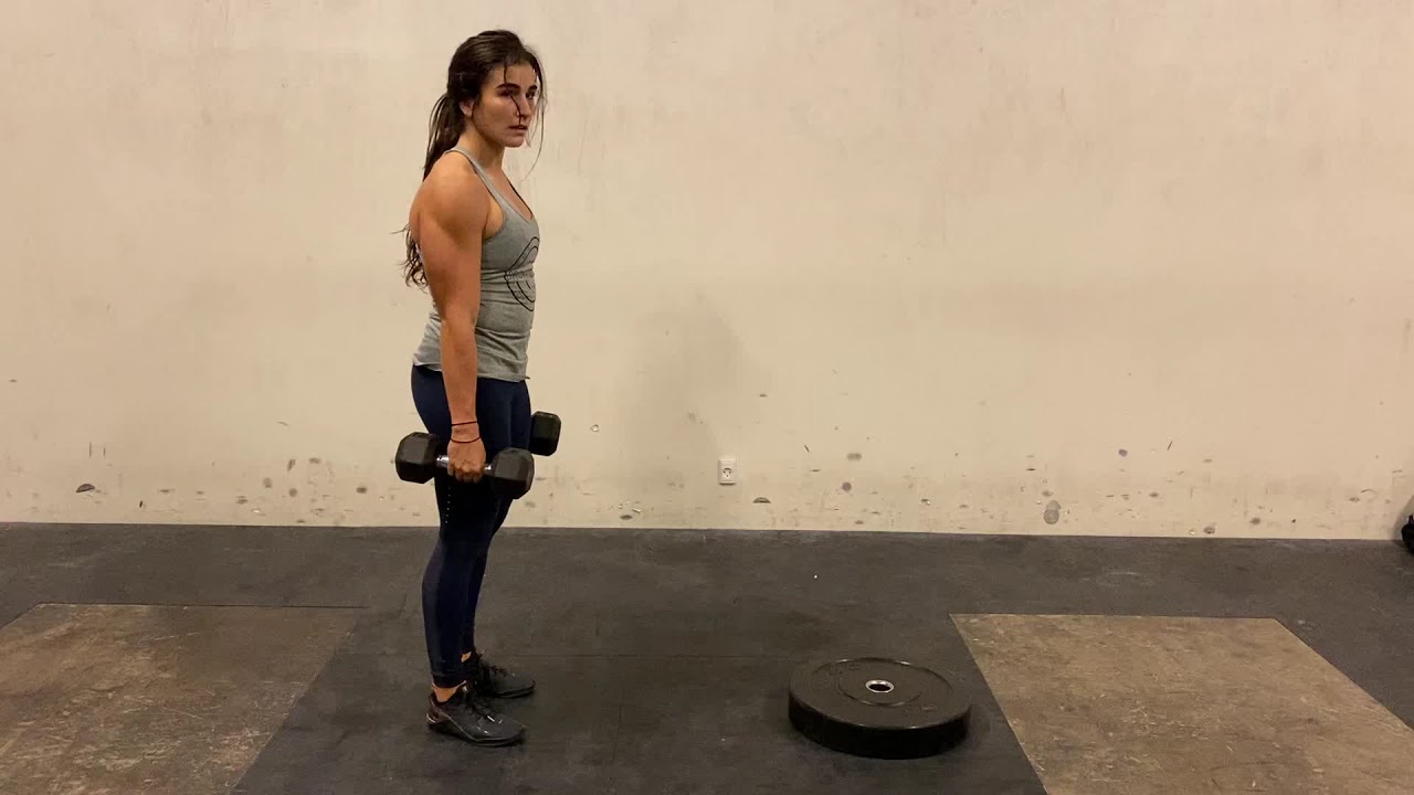 Front Foot elevated Dumbbell Split Squat - YouTube