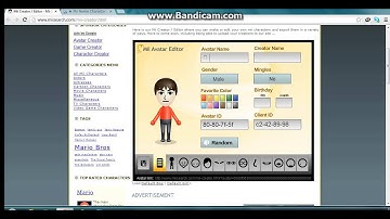 How to make a mii with symbols (Part 1)