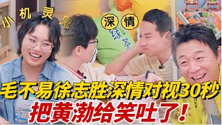 李雪琴原来是个全能型人才毛不易和徐志胜深情对视30秒把黄渤给笑吐了【毛雪汪】#综艺 #娱乐