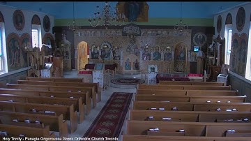 MONDAY OF THE HOLY SPIRIT, Orthros & Divine Liturgy, Archbishop Soterios Presiding