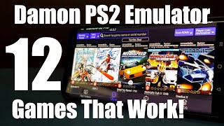 Damon PS2 Emulator - 12 Games That Work - Playstation 2 - PS2 Games - Android! screenshot 5