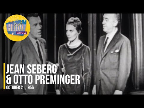 Jean Seberg & Otto Preminger "Casting Seberg In Her Debut Film "Saint Joan" on The Ed Sullivan Show