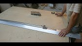 Направляющая шина для дисковой пилы (циркулярки) - YouTube
