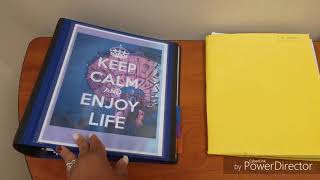 Binder Organization