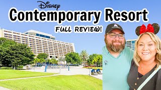 Disney's Contemporary Full Tour 2023! Room Tour, Hotel Grounds, Pools, Lobby, Gift Shop and MORE!