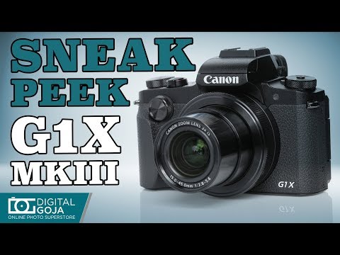 CANON PowerShot G1 X Mark III | Sneak Peek Review