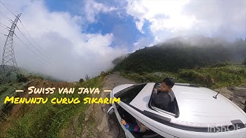 Jalur Swiss Van Java - Menuju curug Sikarim, dieng.