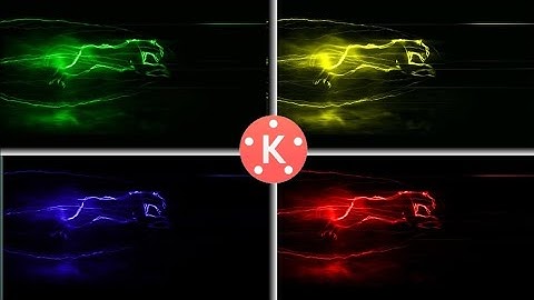 How To Make Running Panther Logo Reveal | Animation Intro in kinemaster hindi | Tech support by Rs