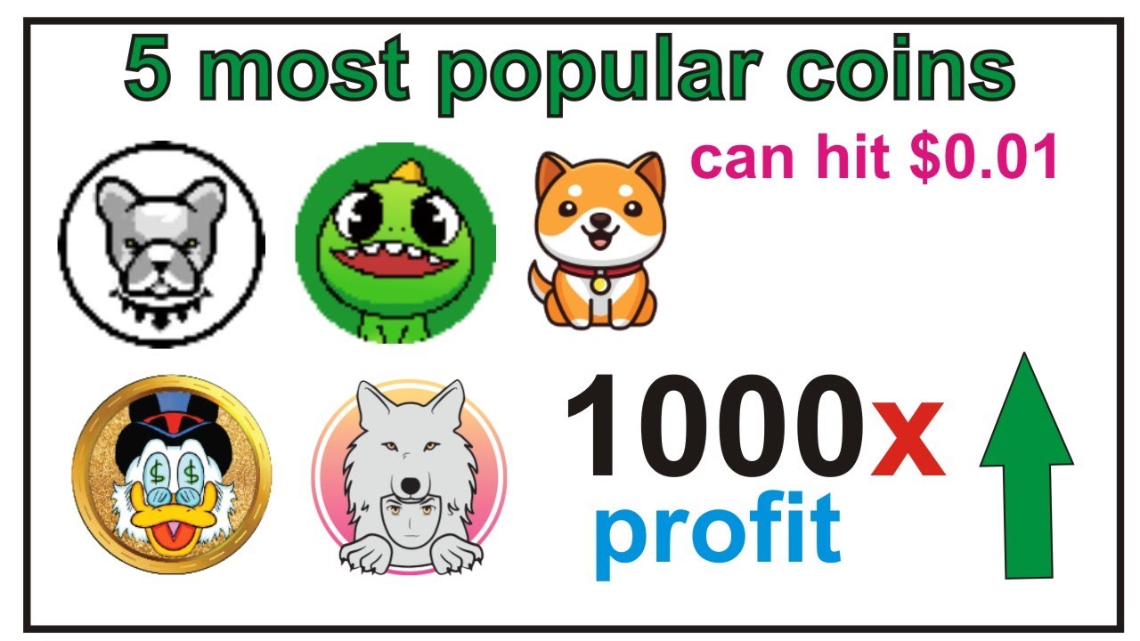 5 Most Mopular Coins SAITAMA INU,BabyDoge,YOOSHI,Rich Quack,Pitbull