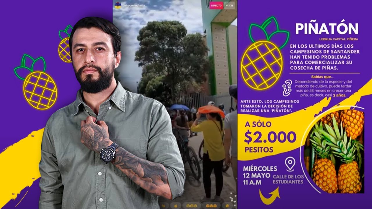 El Buen Vecino desde la calle ¡Apoyando! #Piñatón | Jairo Cubides - YouTube