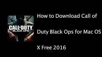 How to Download Call of Duty Black Ops for Mac OS X Free 216