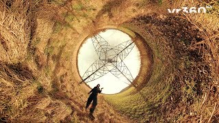 8K reframing Tiny Planet | Franken + Insta360 Pro = The Chosen Two - Mean & Evil | vr360bln