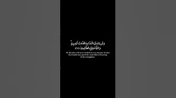 آية95 من سورة البقرة|سورة البقرة مقسمة آية بآية|