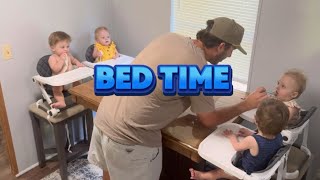 Bedtime Routine  1yo Quadruplets Schedule