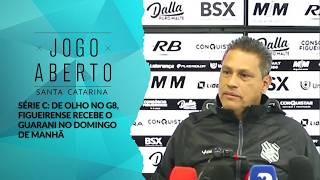 Série C: De Olho no G8, Figueirense recebe o Guarani no domingo de manhã -Jogo Aberto SC(26/06/2026)