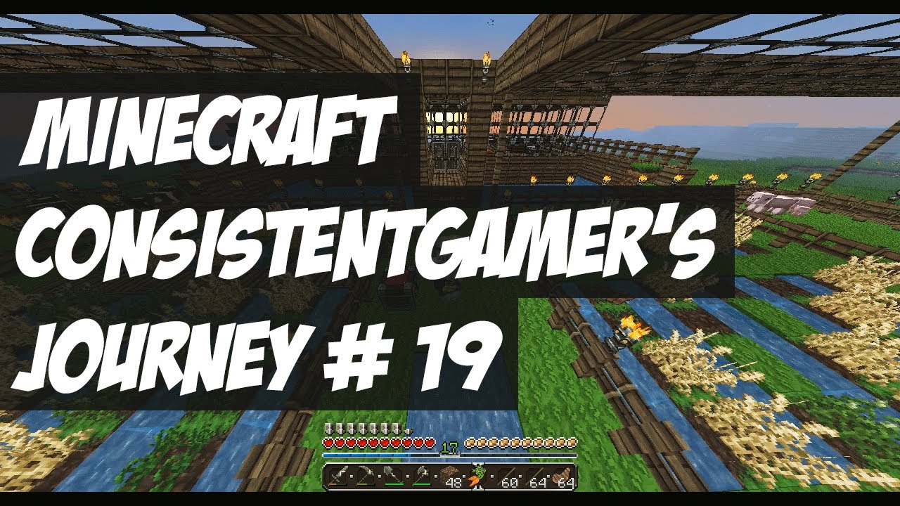 Minecraft: ConsistentGamer's Journey | "Cow's Glitching!" | Episode #19