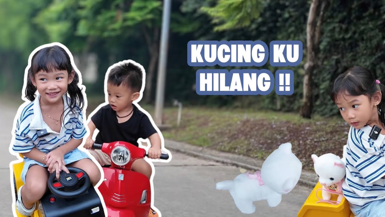 🚗Keliling Naik Mobil & Motor, Eh Kucing Ku Hilang! Yuk cari!￼￼￼🐱🛵