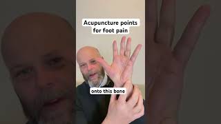 Acupuncture points for foot pain