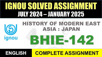 BHIE 142 Solved Assignment 2024-25 || bhie-142 solved assignment in English || July 2024 to Jan 2025